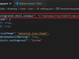 Visual Studio Code Terminal Error Unable To Run The Code Terminal Is