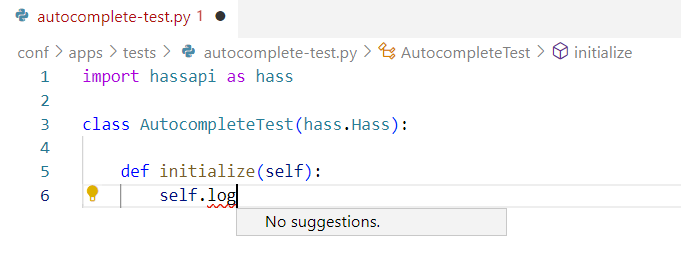 Visual studio code vscode python autocomplete missing some methods from superclass 