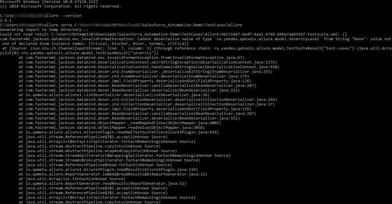 Javascript Allure Report Getting Nan When Integrated With Cypress Stack Overflow - Mobile Sunset Wallpapers for Desktop