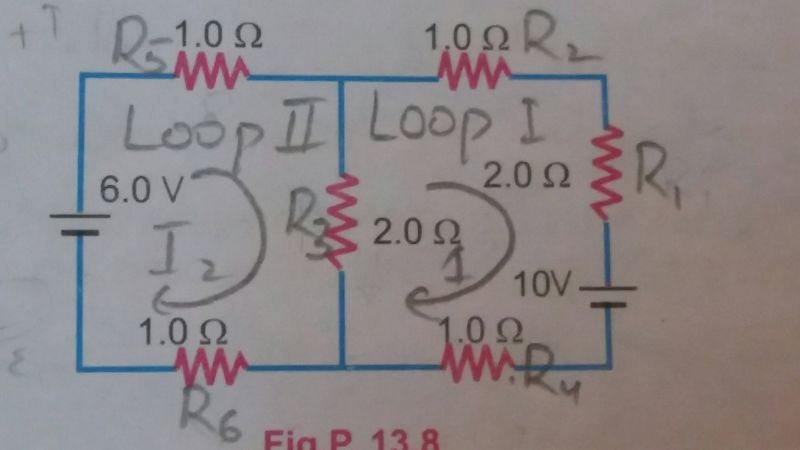Kirchhoffs Laws Mesh Analysis Problem Electrical Engineering Stack - Stunning Landscape Image - Desktop