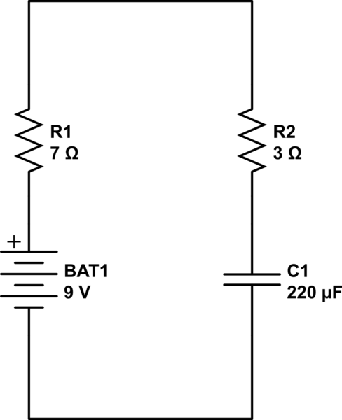 Capacitor Connected Directly With Battery Electrical