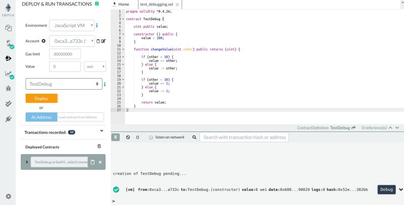 Remix Debugger Introduction Eattheblocks - Premium Minimal Illustration Gallery - Desktop
