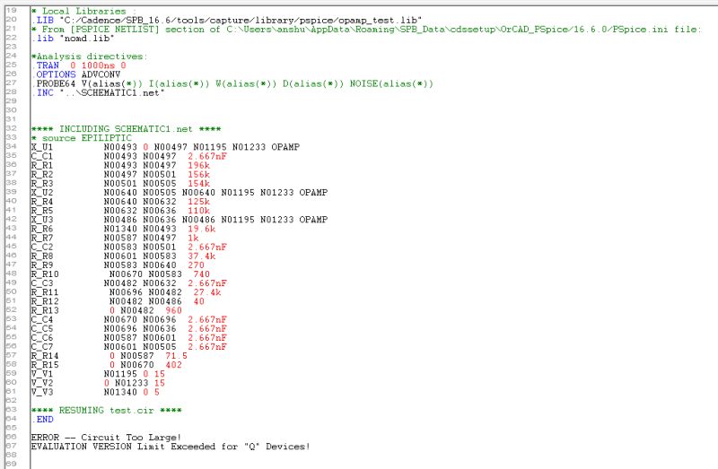 Orcad Pspice Simulation Error Forum For Electronics - HD Minimal Arts for Desktop
