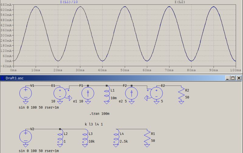 Modeling Transformer In Ltspice Electrical Engineering Stack Exchange - 8K Landscape Illustrations for Desktop