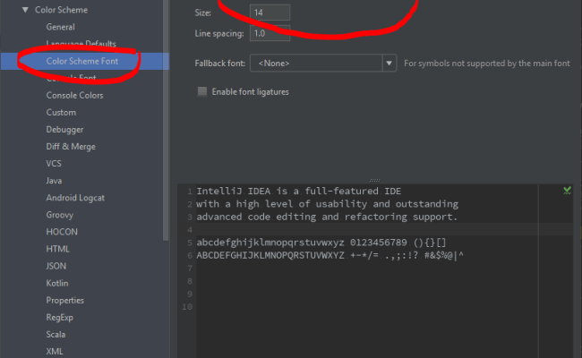 How To Adjust The Font Size For Markdown In Intellij Dataspell Otosection