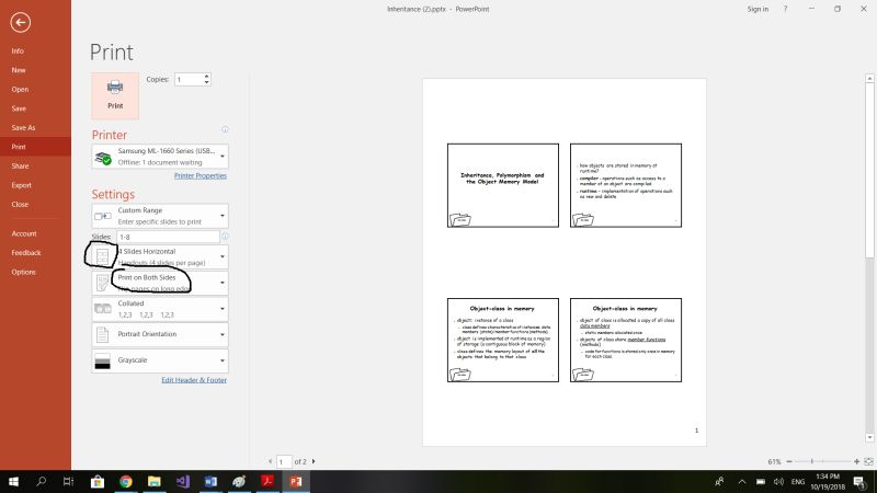 Printing How Do I Print Multiple Slides Per Page Mathematica Stack - Perfect Sunset Art - Desktop