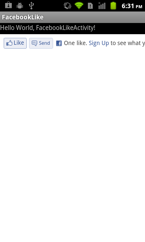 Go to get teams for free and choose the sign up for free button to see if you're eligible. Facebook Like Button Redirecting To Facebook Site In Android Stack Overflow