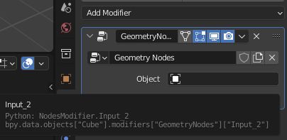 Scripting Changing Geometry Nodes Modifier Input With Python - Space Designs - Amazing 8K Collection
