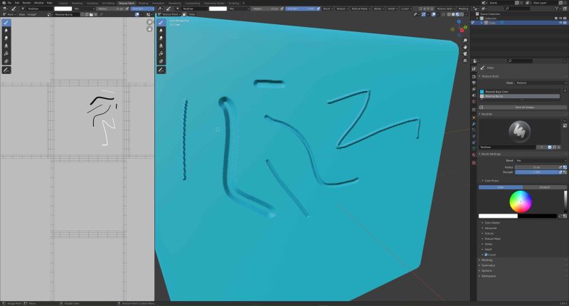 Texture Paint Bump Map Is Stretched Blender Stack Exchange - Sunset Pattern Collection - Ultra HD Quality