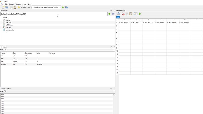 Octave Problem When Trying To Load Data With Textscan Stack Overflow - Gradient Photos - High Quality 8K Collection