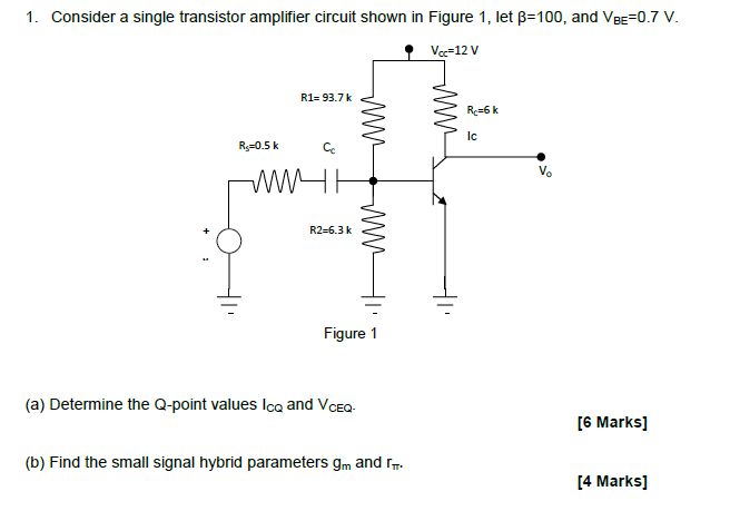 Single Transistor Amplifier Analysis Electrical Engineering Stack - Light Background Collection - High Resolution Quality