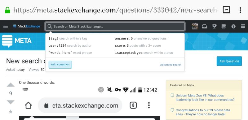 System Message Breaks Mobile Site Layout Meta Stack Exchange - Artistic High Resolution Ocean Images | Free Download