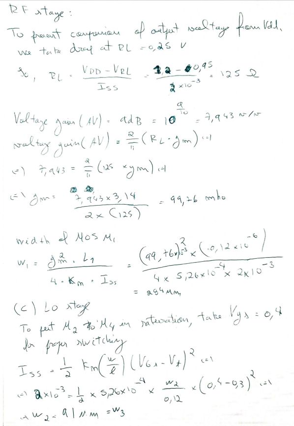 Sizing A Mixer Circuit Electrical Engineering Stack Exchange - Premium Space Pattern Gallery - Desktop