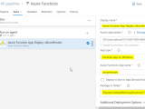 Devops Release Pipeline Zip File Into Azure Function App Deployment