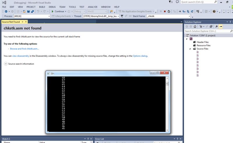 Solved Chkstk Asm Not Found When Debugging The Fortran Code In Visual - Gorgeous Dark Photo - Retina