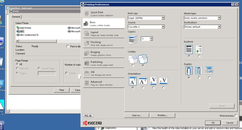 Printer Display Tab Preferences Dialog - Download Beautiful Ocean Picture | High Resolution