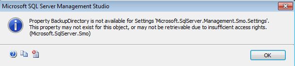 Sql Server Error Property Backupdirectory Is Not Available For - Premium Gradient Wallpaper Gallery - 4K