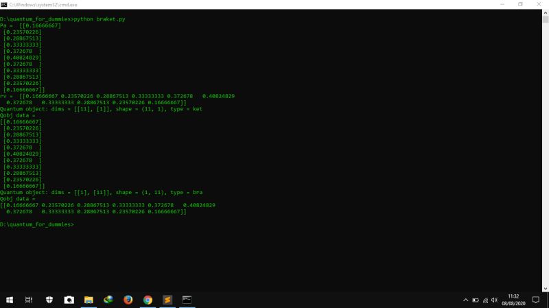Python Qutip Raise Warning When Specify Bra Directly From Numpy Array - Best Colorful Wallpapers in Desktop