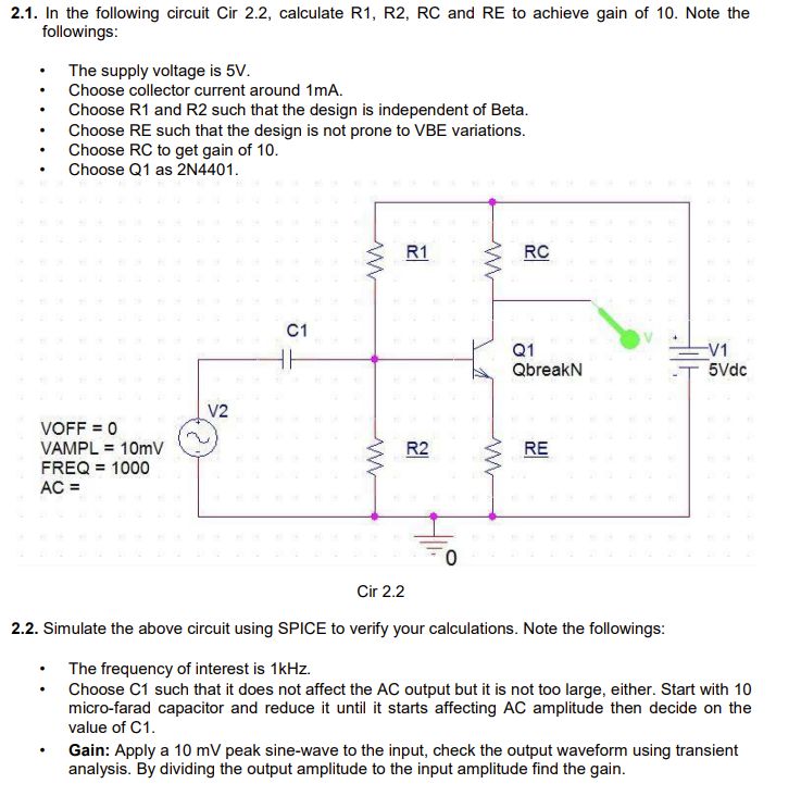 Rf Cascaded Common Emitter Amplifier Electrical Engineering Stack - Ultra HD Light Backgrounds for Desktop