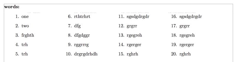How To Center Enumerate Tex Latex Stack Exchange - Gorgeous Light Texture - Retina