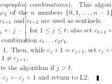 Combinatorics Lexicographic Combination Algorithm Stack Overflow