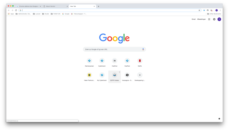 Weird Icon On Google Chrome R Techsupport - Premium Gradient Art Gallery - HD