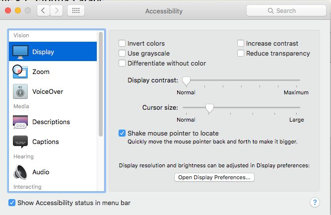 Macos Why Cursor Pointer Size Not Getting Small On Mac Os X Sierra - Perfect Full HD Nature Patterns | Free Download