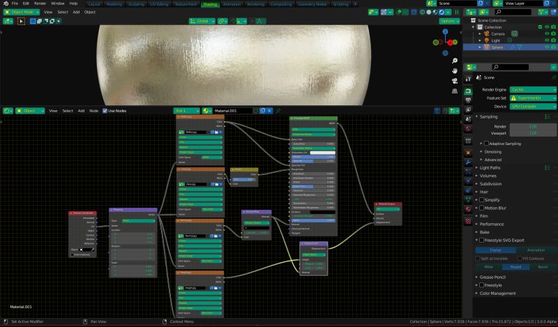 Texturing How To Use Glossiness Reflection Pbr Materials In Blender - Dark Wallpaper Collection - Mobile Quality