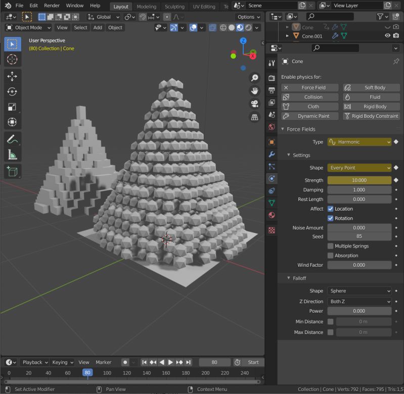 Make Particles While Building Object Blender Stack Exchange - High Resolution Nature Designs for Desktop