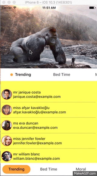 Issue With Header Hiding Animation On Flatlist Scroll In React Native Stack Overflow