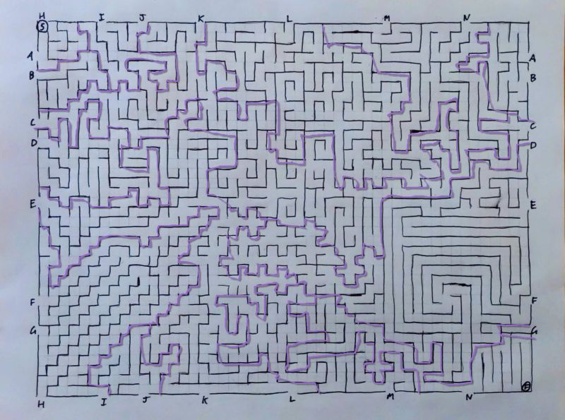 Visual Maze Like Puzzle Puzzling Stack Exchange - Perfect 8K Geometric Photos | Free Download