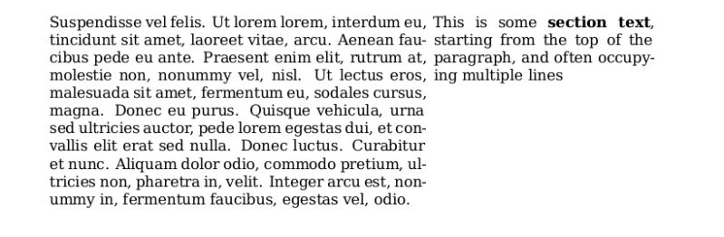 Sectioning Section Text Positioned In The Margin Tex Latex Stack - Best Geometric Textures in HD