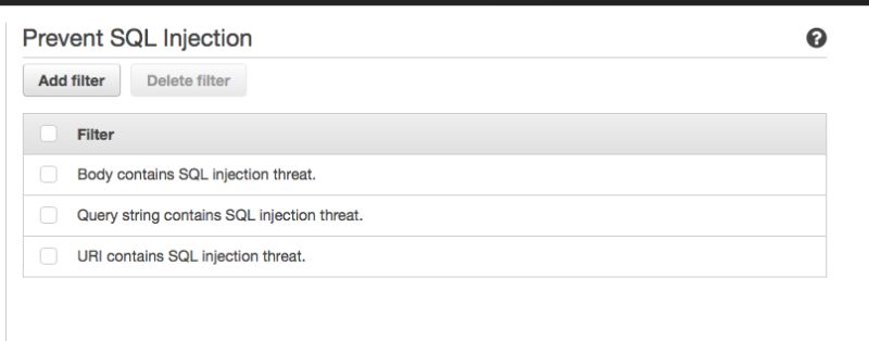 Amazon Waf Not Blocking Xss Or Sql Injection Server Fault - Best Colorful Patterns in Full HD