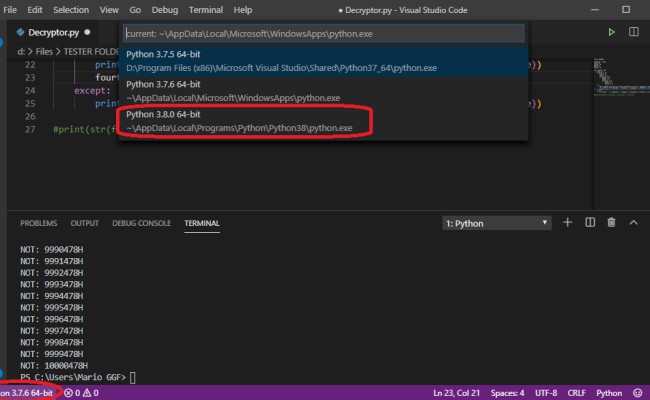 Input Function Of Python Is Not Working In Visual Studio Code Stack Input function of python is not working in visual studio code stack