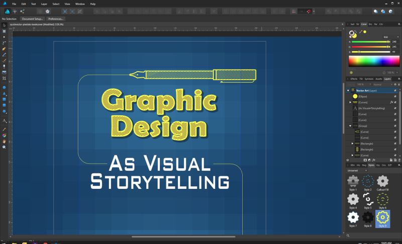 Create Gradient Background Design In Adobe Illustrator Graphic Design - Ocean Art Collection - Mobile Quality