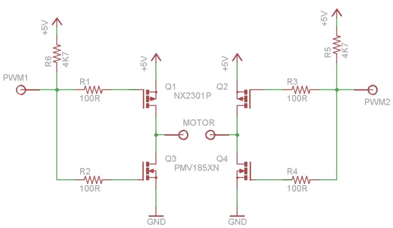 H Bridge Mosfet Configuration Hackatronic - Colorful Illustration Collection - 8K Quality