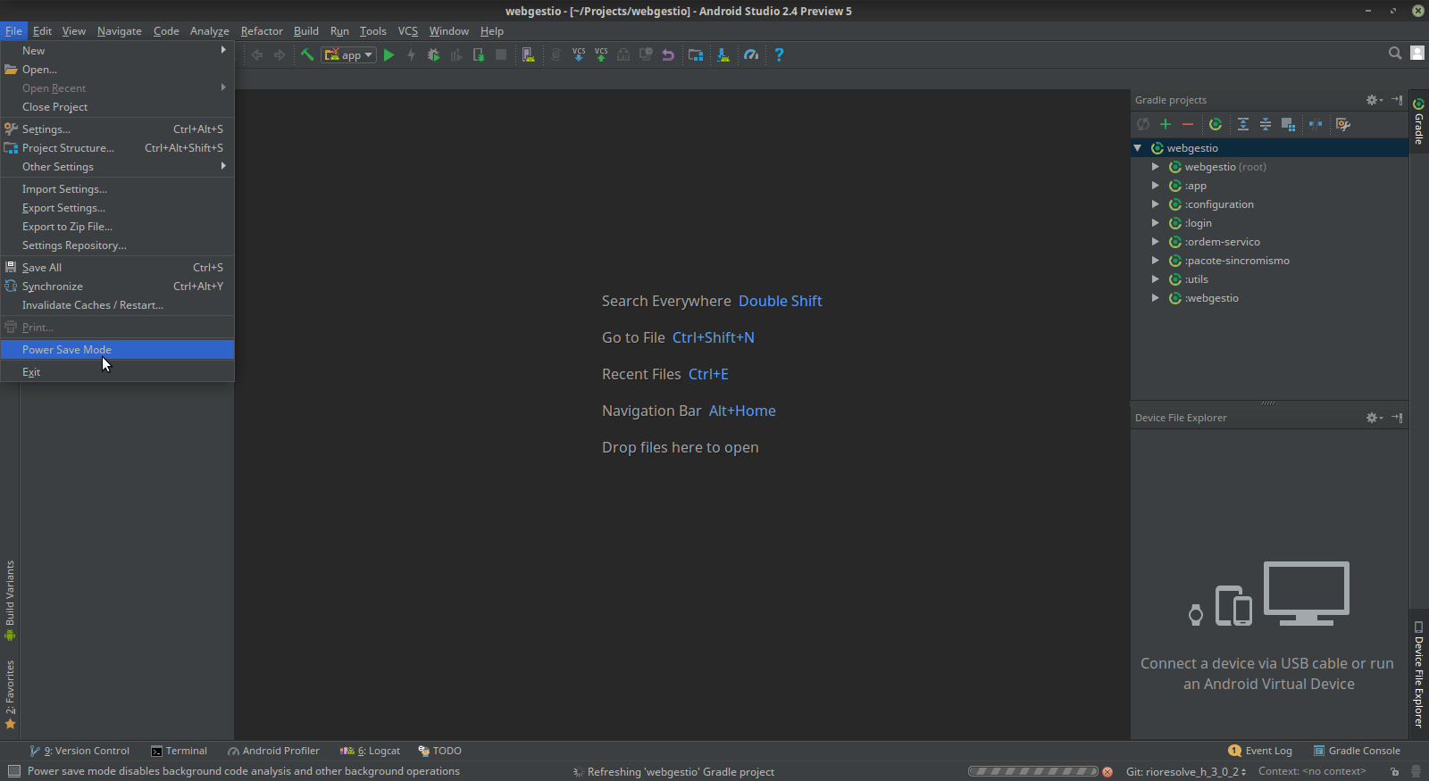 Run Button Is Disabled In Android Studio Stack Overflow