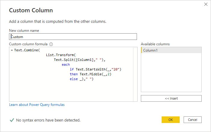 Powerquery Excel Power Query Trimstart With Condition Stack Overflow - Professional Sunset Pattern - Full HD