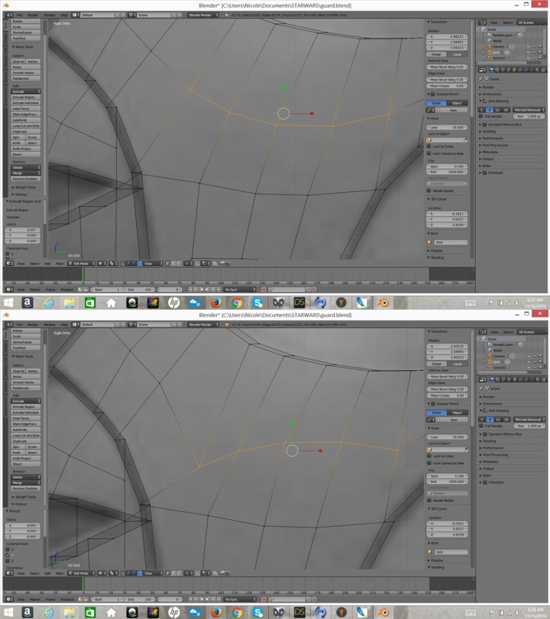 Transforms Scaling Vertices By A Factor Of Their Z Coordinate Blender Stack Exchange - Premium Dark Wallpaper Gallery - HD