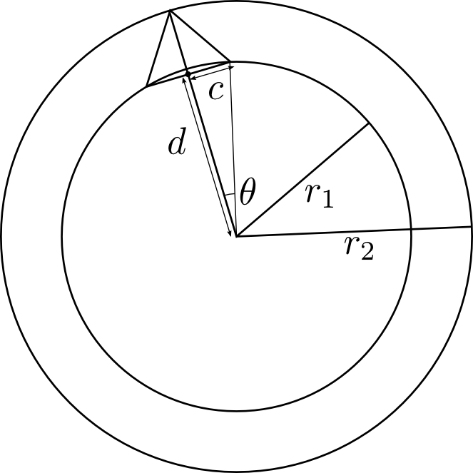 Dividing Circle Into Triangles R Generative - Premium Light Wallpaper Gallery - Retina