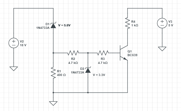 Switches Wide Voltage Range Comparator With Zener Diode