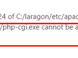 Windows Laragon Error Appears Description Service Apache Can Not