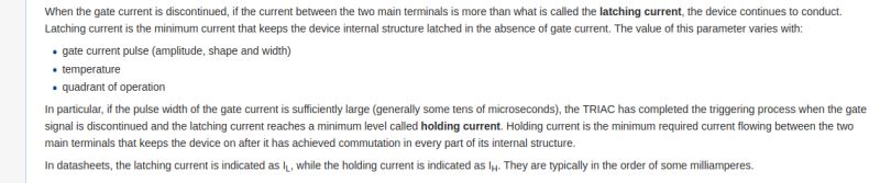 Latch Latching Triacs Electrical Engineering Stack Exchange - Vintage Picture Collection - Retina Quality