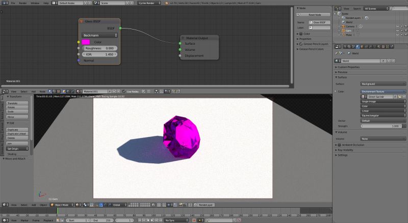 Question About Rendering Reflections Blender - Abstract Wallpapers - Gorgeous Mobile Collection
