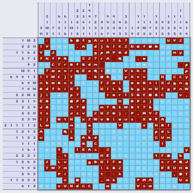 Logical Deduction Puzzlin Nonogram Puzzling Stack Exchange - Premium Light Texture Gallery - Full HD