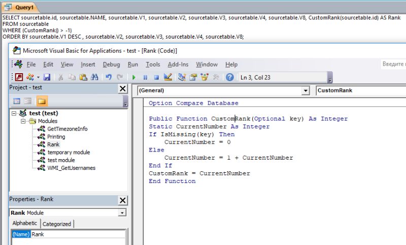 Ms Access Rank Function Database Administrators Stack Exchange - Artistic 8K Geometric Wallpapers | Free Download