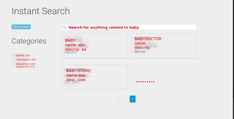 Github Algolia Algoliasearch Django Example - Premium Minimal Texture - Retina