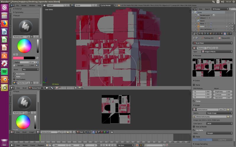 Mesh Texture Paint Paints Some Pattern Blender Stack Exchange - Best Mountain Arts in HD