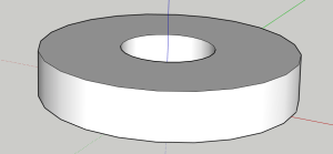 3d annulus cylindrical shell shape call parts 2d called stack its cylinder geometry math mathematics washer equivalent