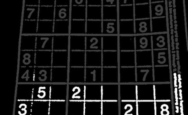 How To Detect The Contours Of A Sudoku Grid Using Opencv Python 